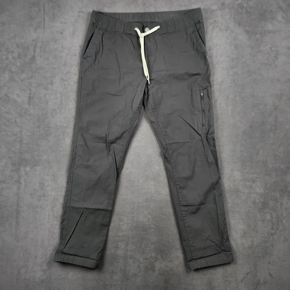 Vuori Ripstop Climber Pants Mens XL 36x29‎ Charcoal Grey Stretch Hiking Travel